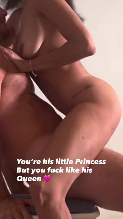 Daddy always gets the royal treatment 💋