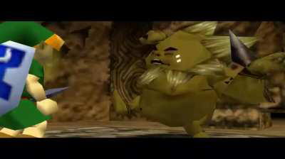Darunia the Goron Chief doing his dance