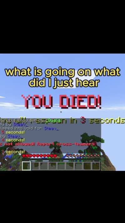 bro been putting in work lmao!!! LACKING #minecraft