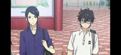 Some say Makoto is the best stalker, others say it's Sumi. Well I say: Akechi.