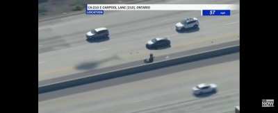 LA has the craziest car/motorcycle chases.