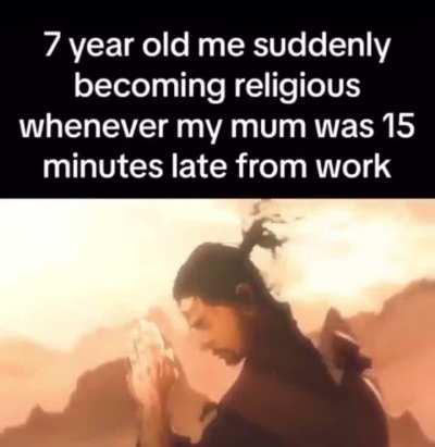 My atheistic ass suddenly believing in God 