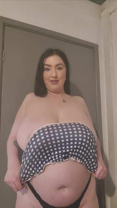 Just a slutty lake girl with big boobs