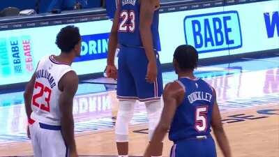 [Highlight] Knicks rookie Immanuel Quickley to Lou Williams: “You were one of my favorite players.”