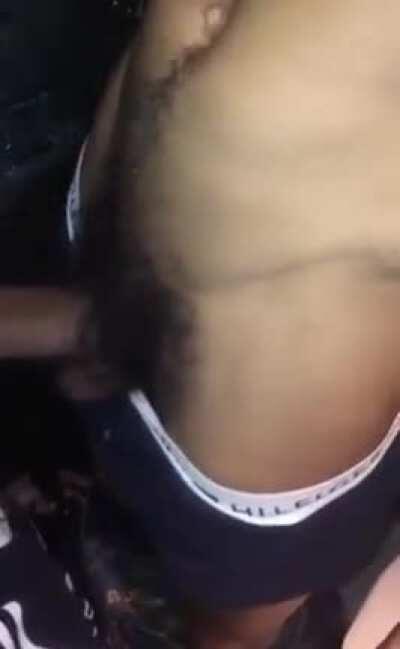 Deep deep deep down his throat...