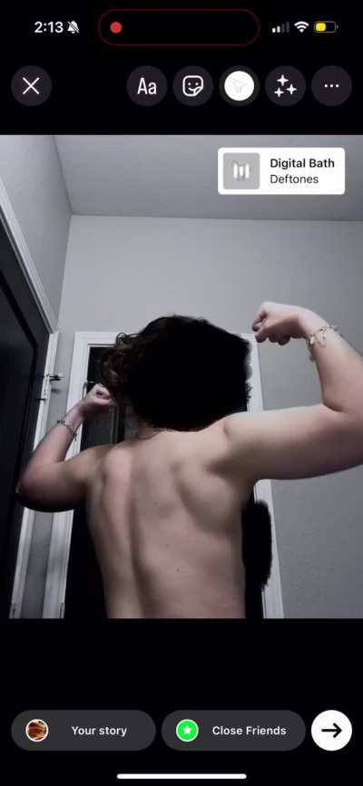 too scared to put this on insta lol