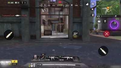 You can use pistol after knockout and Self revive by using