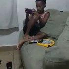 Reação adequada ao ganhar um viralatinha caramelo