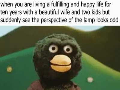 Awaken by a lamp