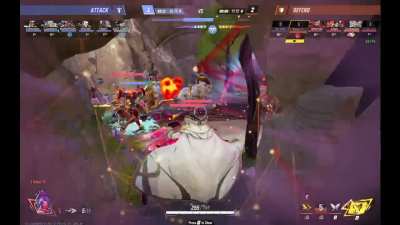 Attention all Luna Snow mains, you should follow exactly what this person did during their ult, 100% full proof strategy that you should use very single game