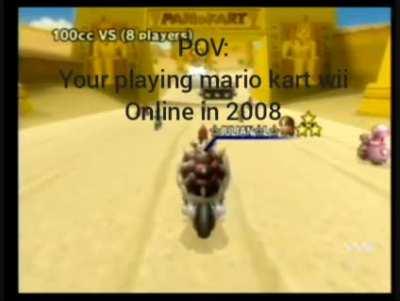 Back when mario kart online got annoying.