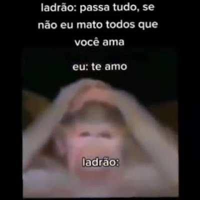 Se o ladrão tive carente melhor ainda