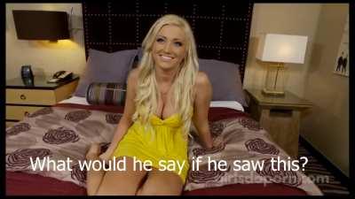 She told her boyfriend that she was at work