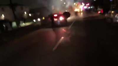 LA looking a lot like Portland tonight.