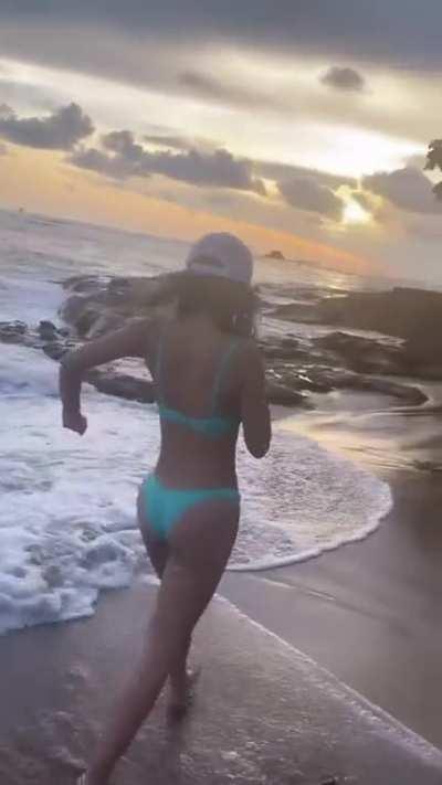 Dani parras antes de operarse