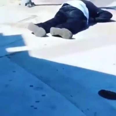 Unc done lost connection mid fight 😭💀