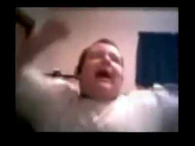 Maradona en el cielo pegándose los meos saques: