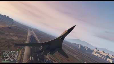 I have found out how to rocket launch the new giant jet