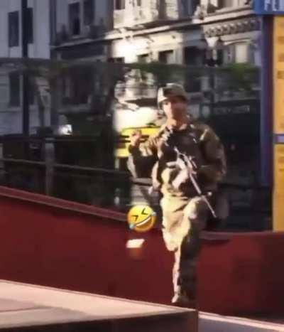 National Guard just got to LA and they’re already trippin