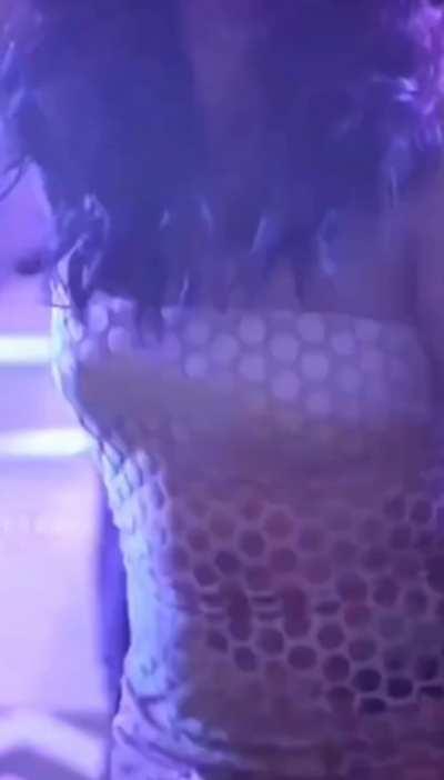 All the Simplicity, Charm, Calmness, Traditions, Shame etc. goes to Gutter of these South Indian Cunts when they get an offer from Bollywood. New Cow in Slut Shed, Birthday Bitch Keerthy Suresh in name of dancing bouncing her Heavy Tits and flaunting her 