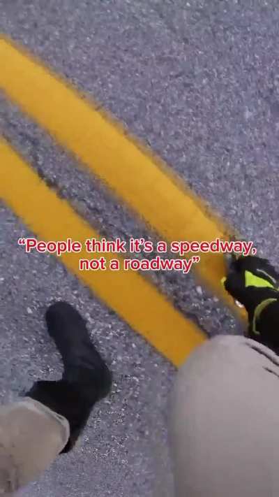 Karen Yells At Biker Who Stopped To Help Driver