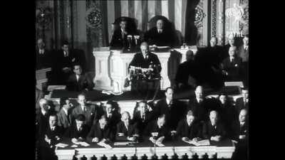 pearl harbor speech but with vine boom whenever he pauses