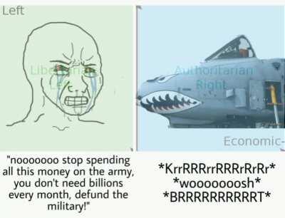 Shut up leftie, and take the warthogpill