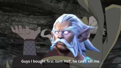 When you try to fight smurf Invoker