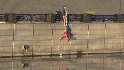 Trying to Retrieve a Ball