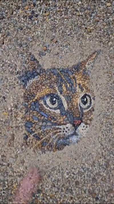 This man is a master of temporary art 🤯