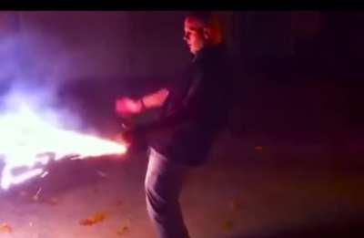 Firecracker in pants