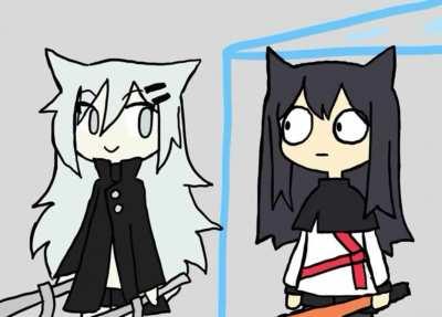 When Lappland and Texas on the same squad [ANIMATION] (By me 🖤)