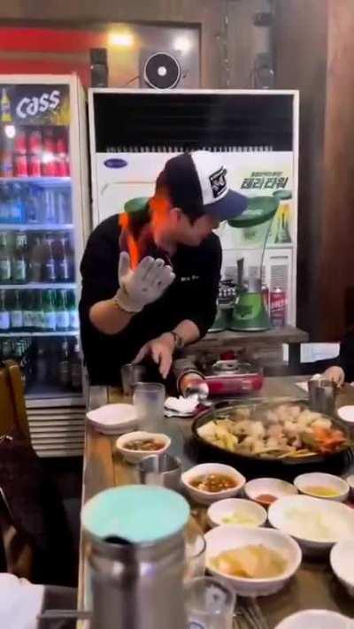 When a fire mage becomes a cook