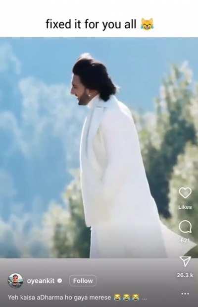 Came across this post by oyeankit and I’m convinced that the right music does make a whole lot of difference in enhancing the chemistry between the actors.