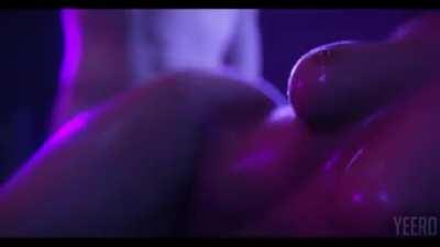 Sombra oiled and fucked (Yeero)
