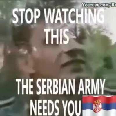the serbian army needs you