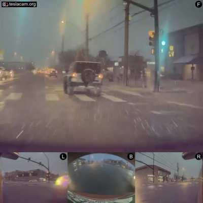 I understand visibility isn't the best, but please don't turn into my lane