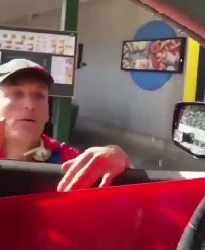 Hey Sir, your drin.......