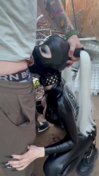 Please use my throat