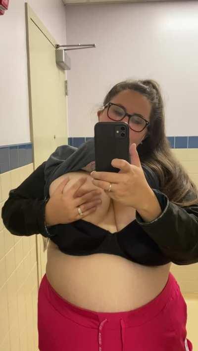 A little fun before my shift ends