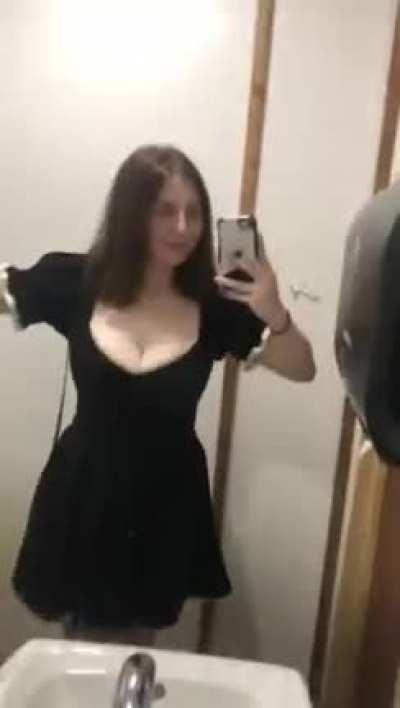 jumping for joy or something idk