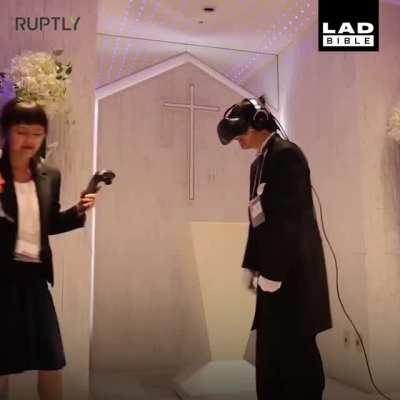 Every neckbeard's dream come true: An anime VR wedding
