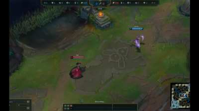 weird anivia q interaction with mel