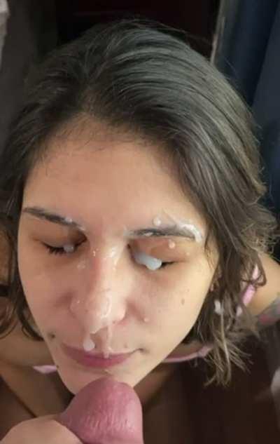 I let my college classmate cum over after lecture 😇