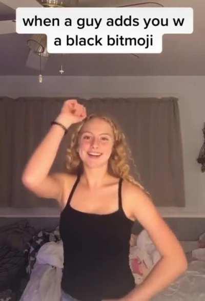 NOPE..Can't Fool Her Black Guys ONLY👸🏼❄️🐇