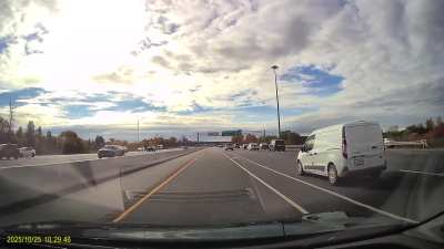 Hwy 404 SB HOV @ Major Mackenzie Blvd - 10-25-2025 - Front Cam