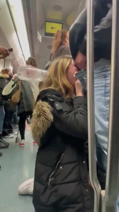Public blowjob