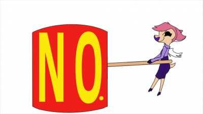 Deerie likes to say no