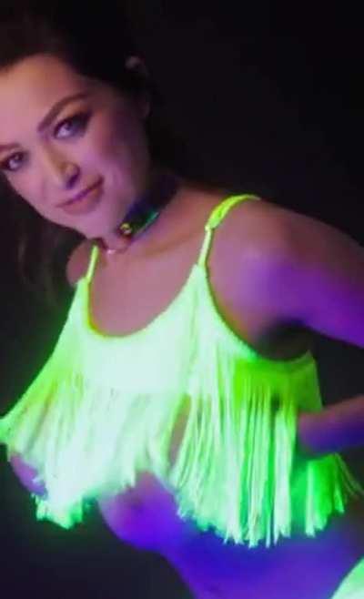 Neon boobies