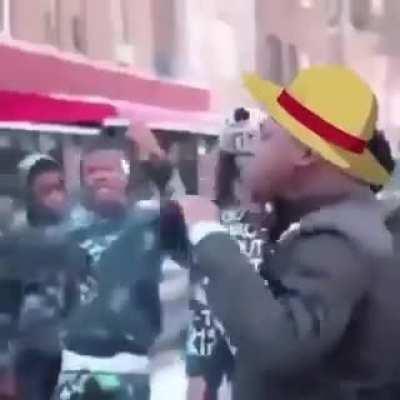 When you decide to be a pirate instead of a hero to have all the meat for yourself